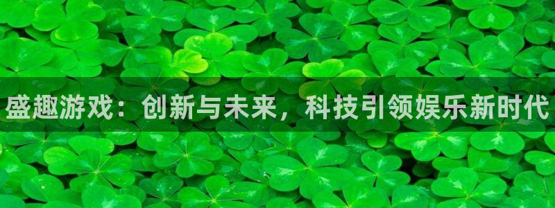 极悦娱乐注册：盛趣游戏：创新与未来，科技引领娱乐新时代