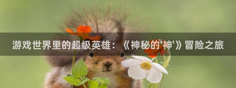 极悦娱乐官方平台：游戏世界里的超级英雄：《神秘的\'神\'》