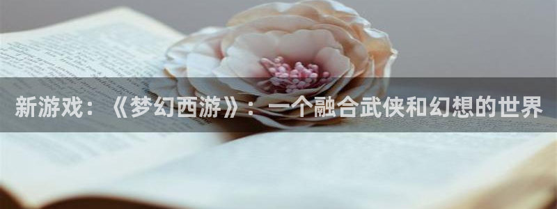 极悦娱乐娱乐是真的吗：新游戏：《梦幻西游》：一个融合武侠和幻