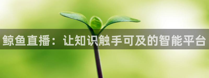 f1直播2022五星体育：鲸鱼直播：让知识触手可及的智能平台