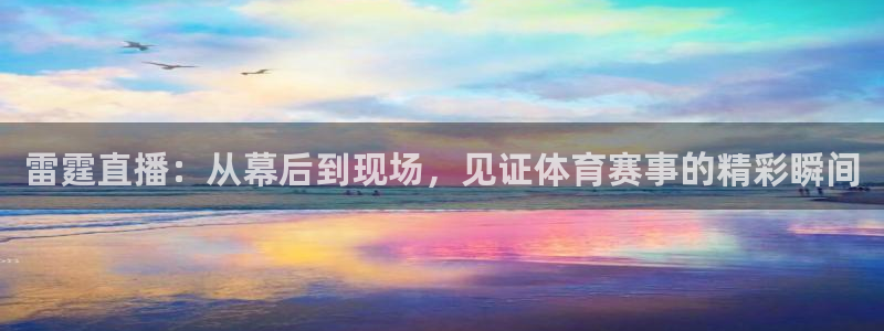 360五星体育直播网：雷霆直播：从幕后到现场，见证体育赛事的精彩瞬间